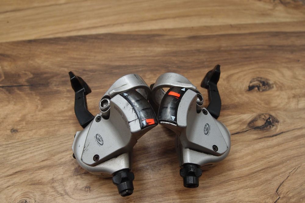 manetki rowerowe Shimano Deore XT SL-M750 3 x 9 rzędów retro MTB