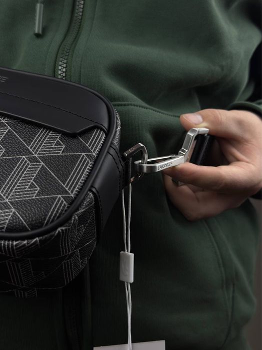 ОРИГІНАЛ! Сумка Lacoste Reporter Bag Black
