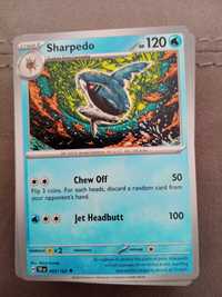 Karta Pokemon Scarlet and Violet Temporal Forces 043/162 Sharpedo nowa