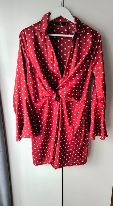 Sukienka w groszki M