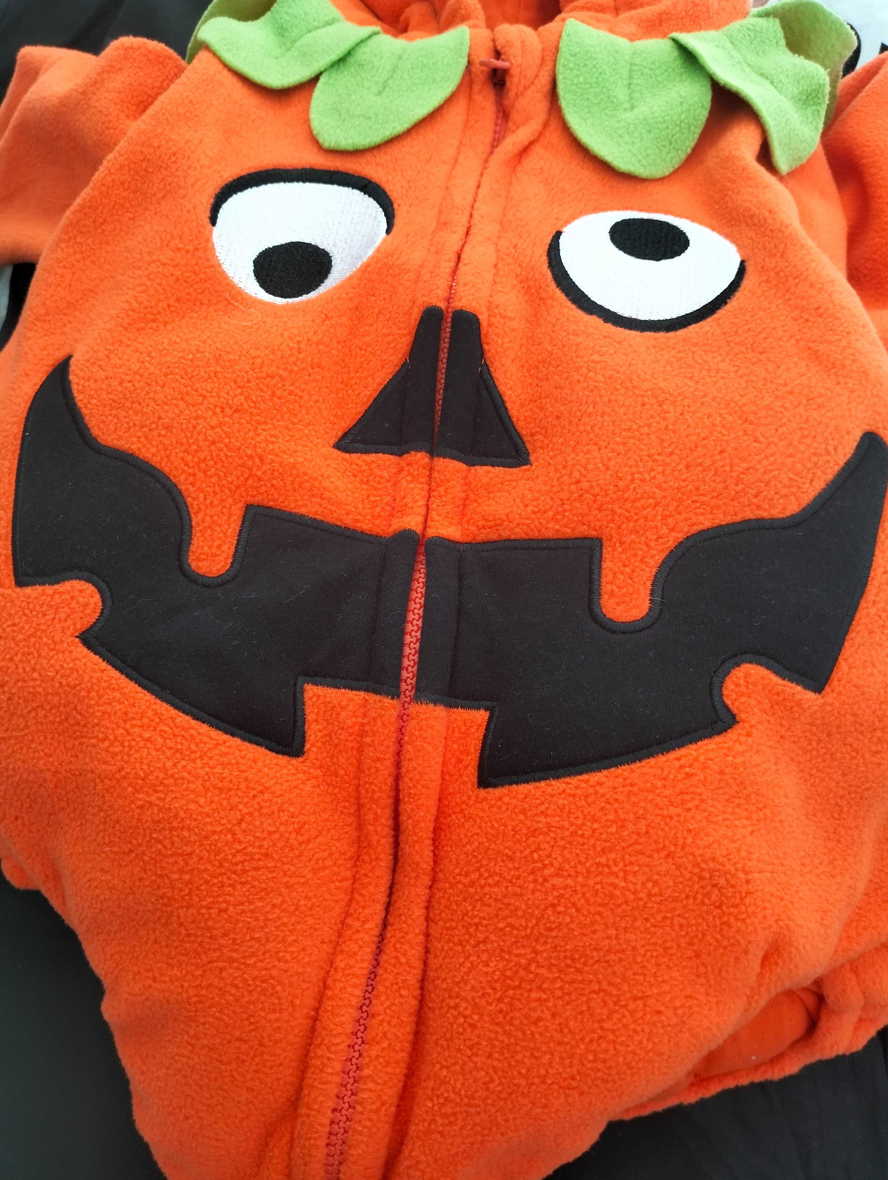 Детский костюм тыквы с рукавами на Хеллоуин Halloween.