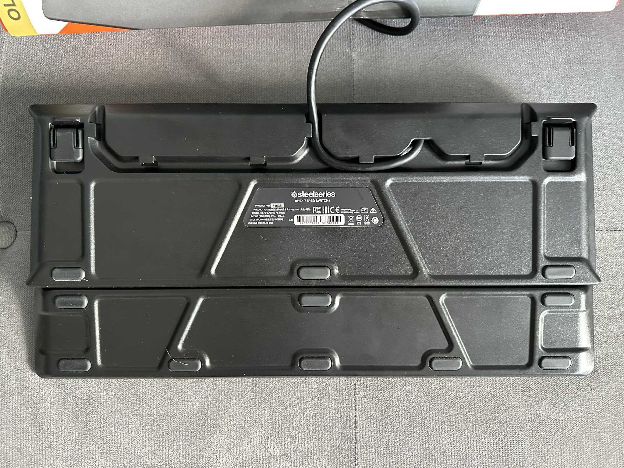 Klawiatura SteelSeries Apex 7 Red Switch - Stan Bardzo Dobry