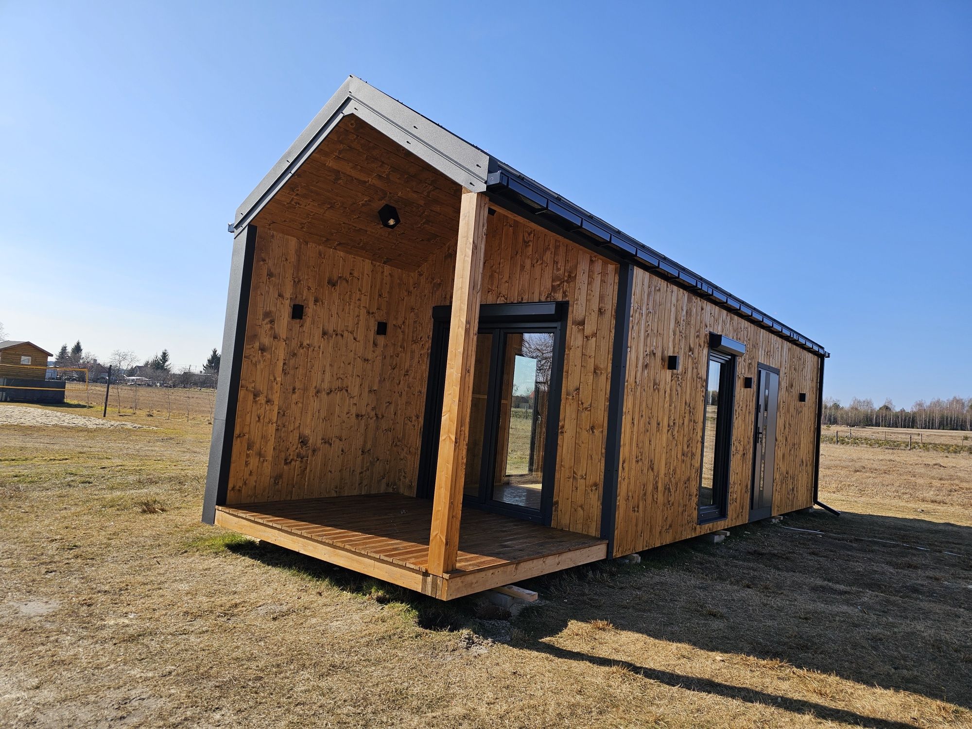 Domek mobilny tiny house 25m2 + taras