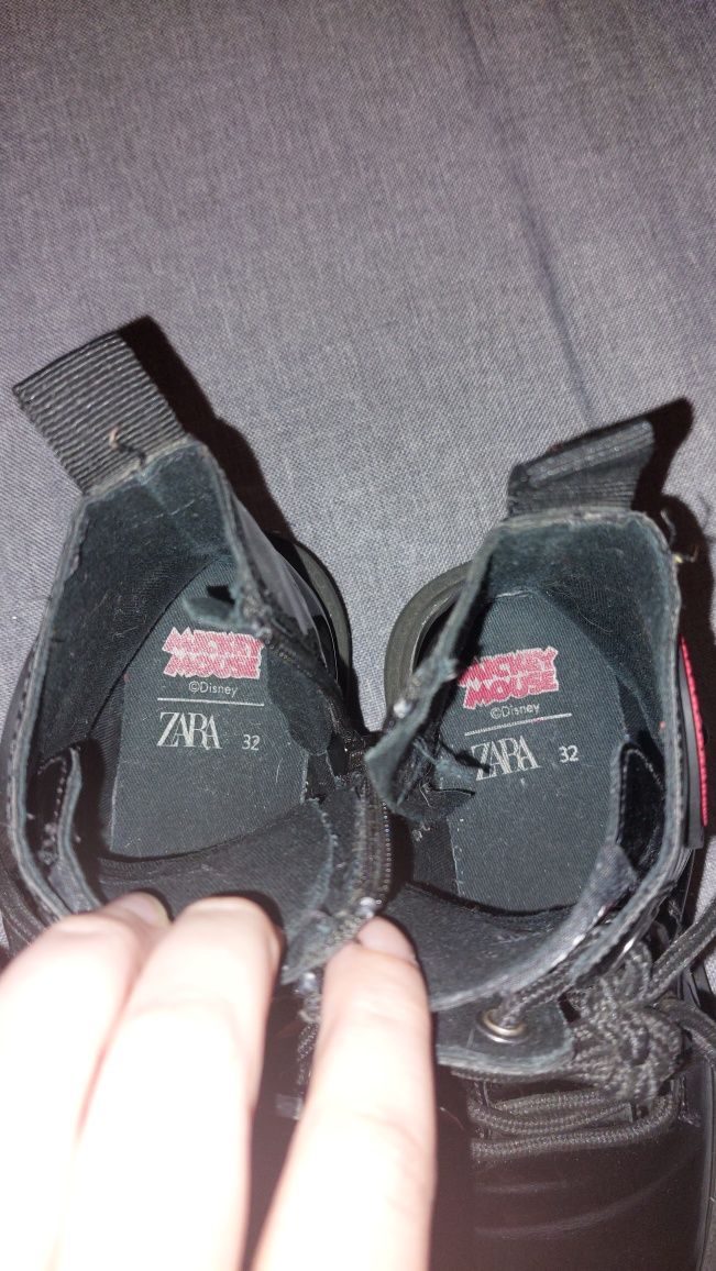 Zara disney r.32 trzewiki botki buty
