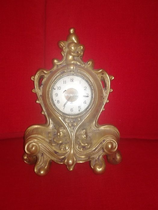 Zegar - odlew z mosiądzu