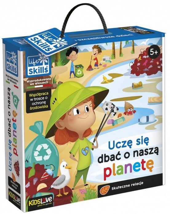 Life Skills - Współpracujmy z naszą planetą! Lisciani pudełko,