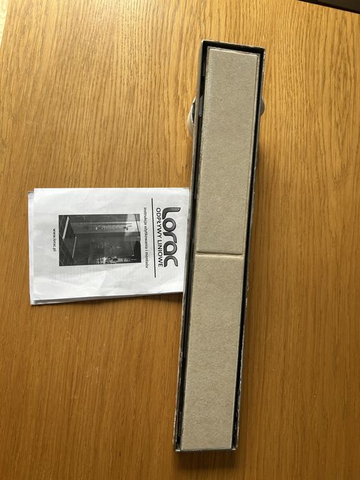 Odpływ liniowy model Mastif firmy  Lorac 50 cm po demontażu