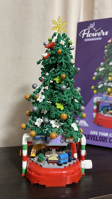 Конструктор ялинка Лего аналог