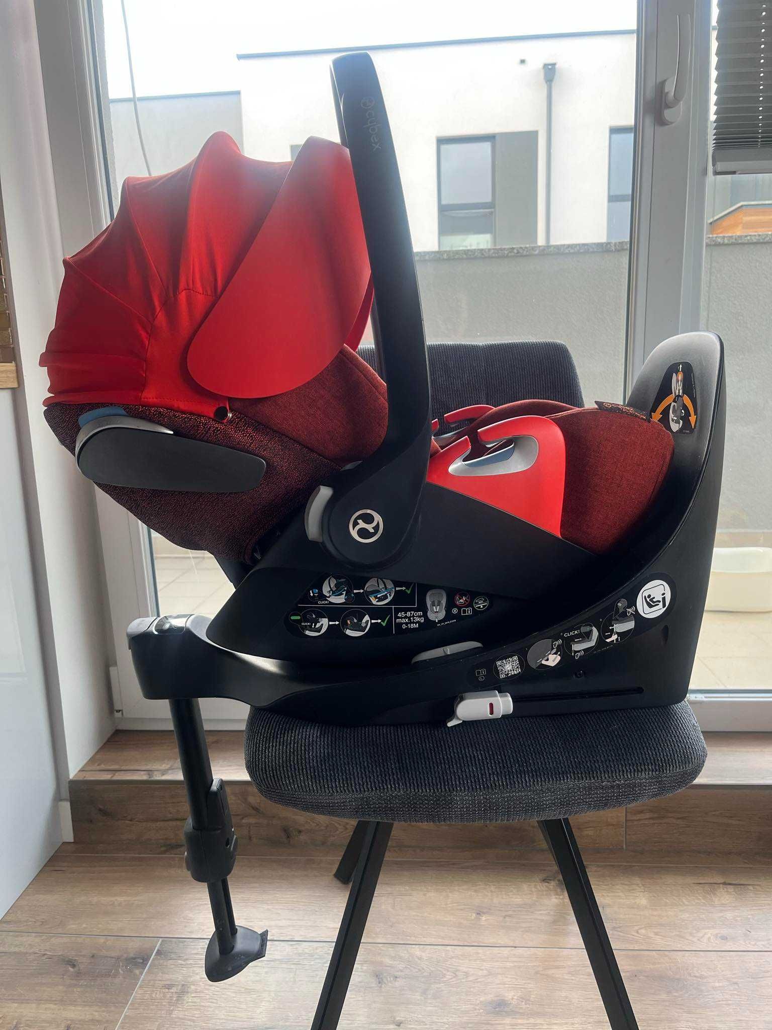 Cybex cloud Z z bazą obrotową fotelik samochodowy 0-13kg