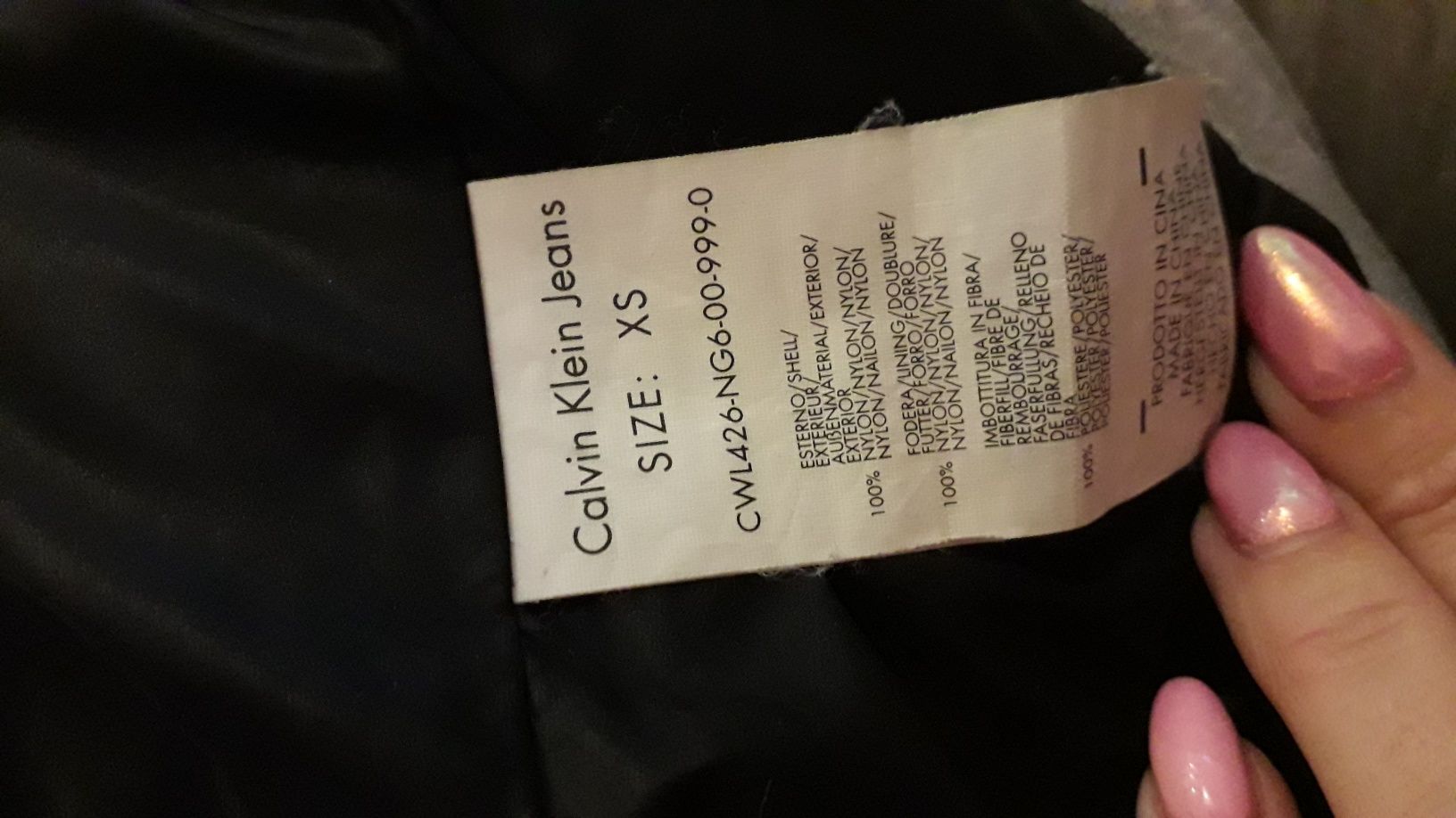 Letnia kurteczka Calvin Klein Jeans rozm XS