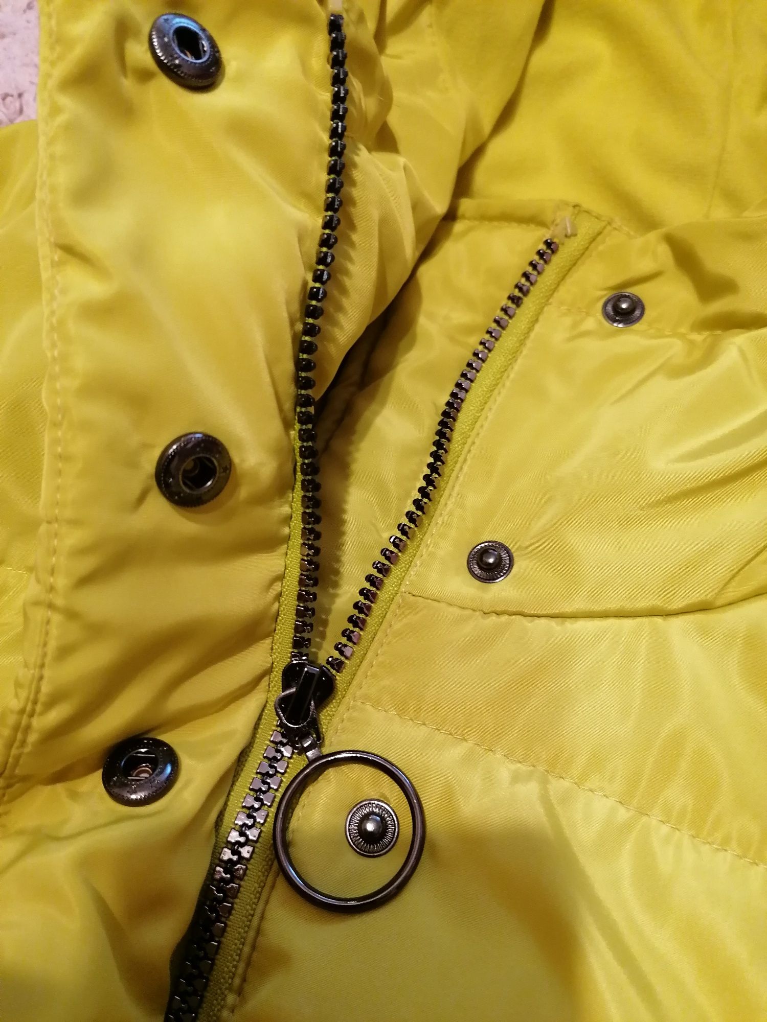 Kurtka puffer Croop XL oliwkowa