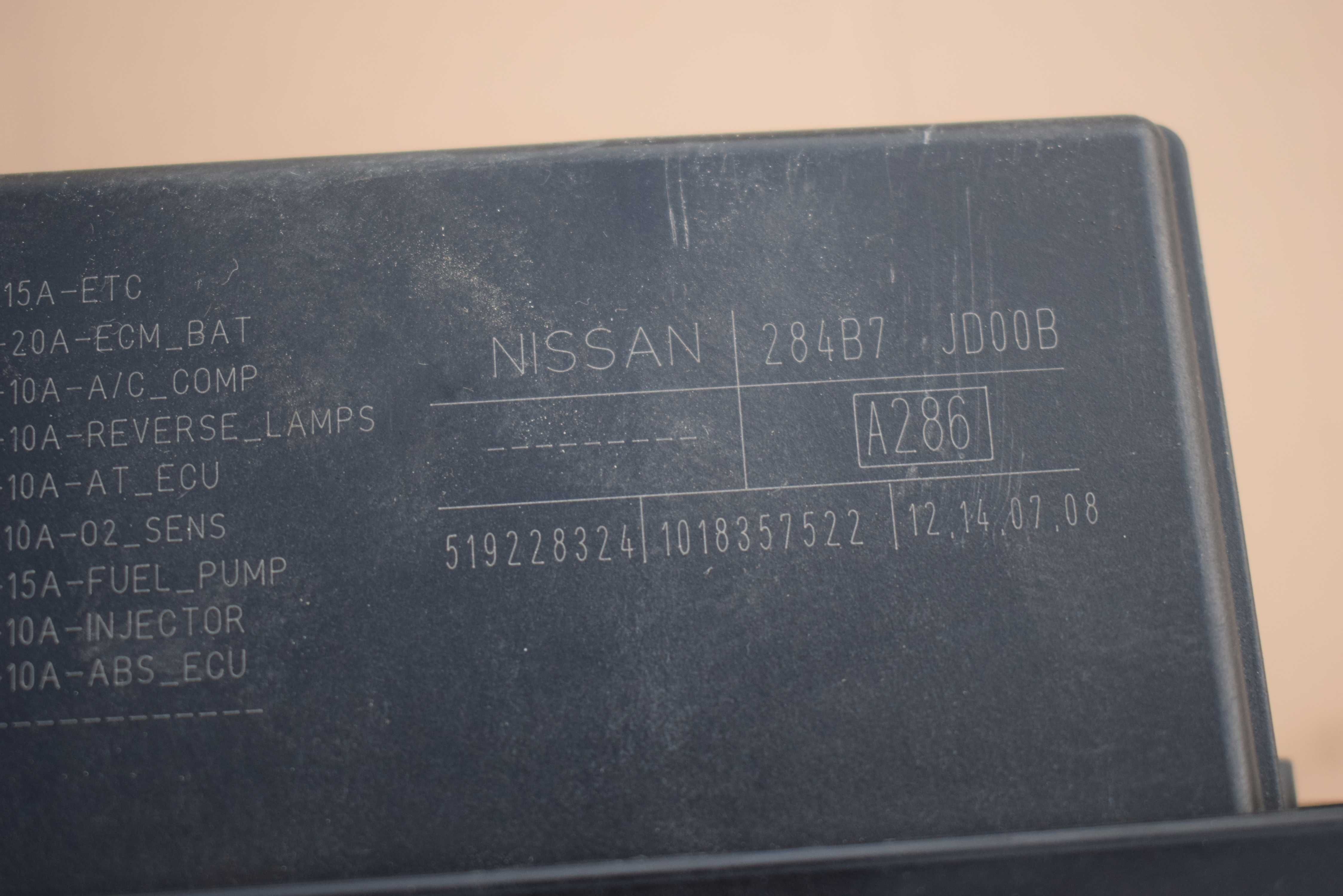 moduł komfortu NISSAN QASHQAI J10 2.0 DCI 08R.284B7JD00B