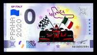 Banknot kolekcjonerski 0 euro GP Italy MONZA kolor SECQ 2020-1