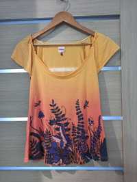 T-Shirt bluzka Only Kolor print M