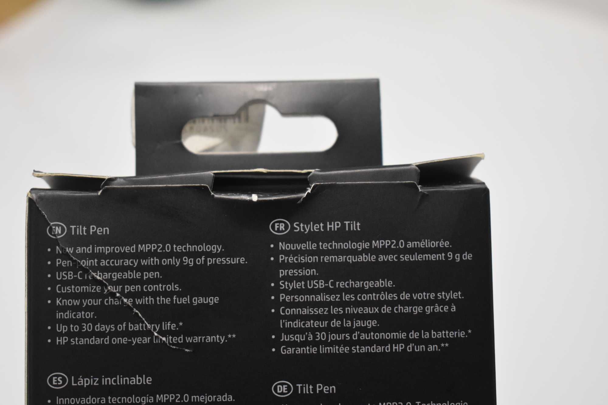 Caneta Recarregável HP Tilt Pen MPP 2.0 - Preto (NOVO)