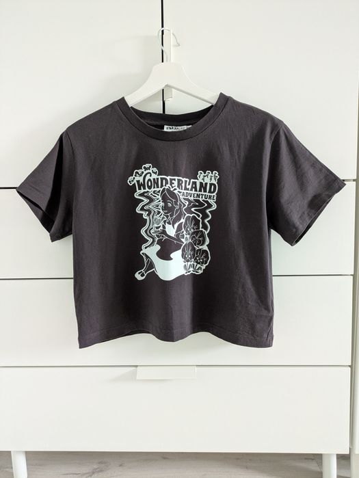 Koszulka crop top Alice in Wonderland Disney * 152
