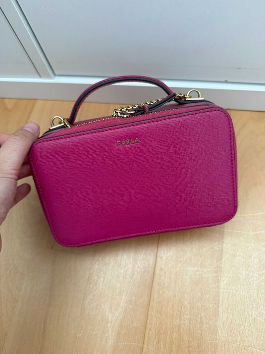 Mala de Senhora Furla Rosa