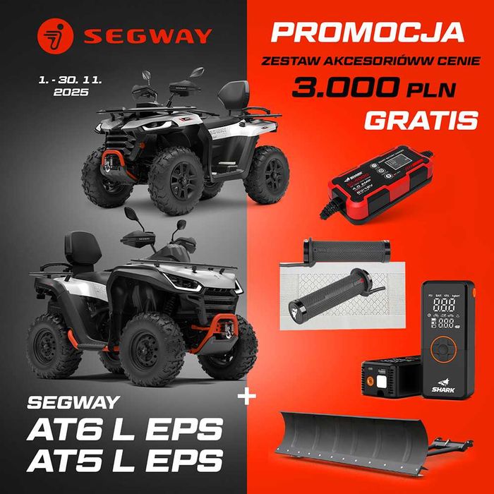 Quad 600 Segway Snarler AT6 EPS T3b Homologacja Raty Leasing Gratisy