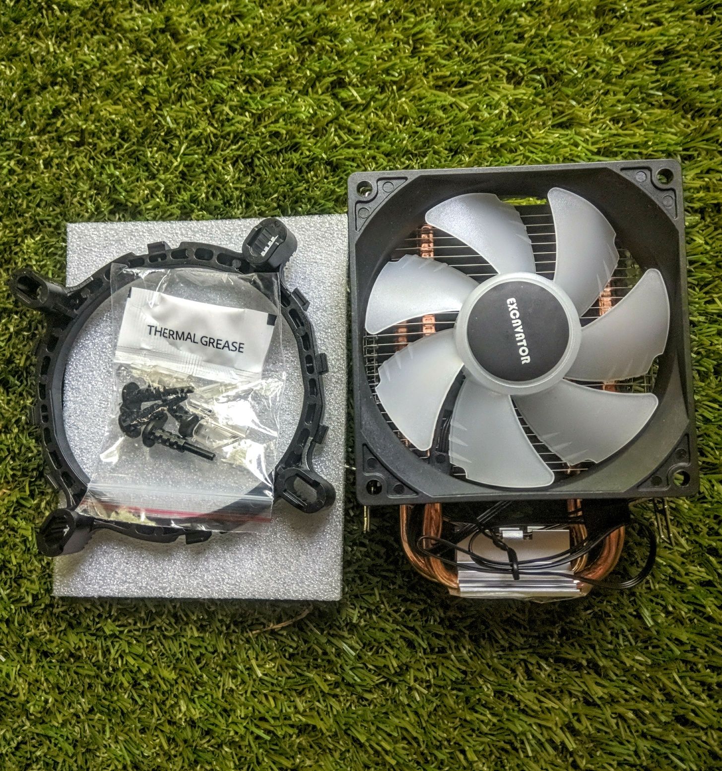 Кулер башня процессора TEUCER A200 RGB (Intel, AMD)
