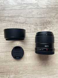 Panasonic 42.5mm F1.7 jak nowy