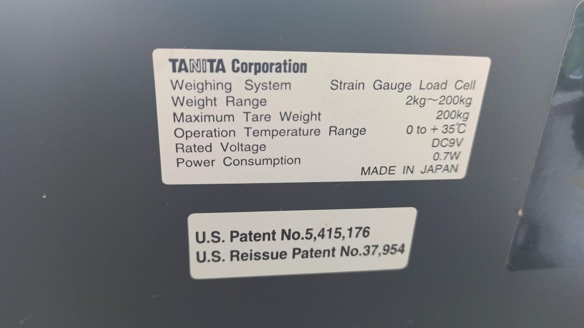 Waga anizator składu ciała Tanita BF-350