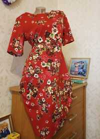 Нарядное трикотажное женское платье Marinelle 46 48 р. L XL