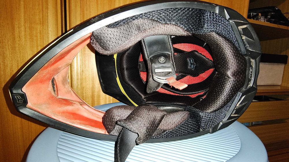 Capacete downhill enduro Fox Carbono