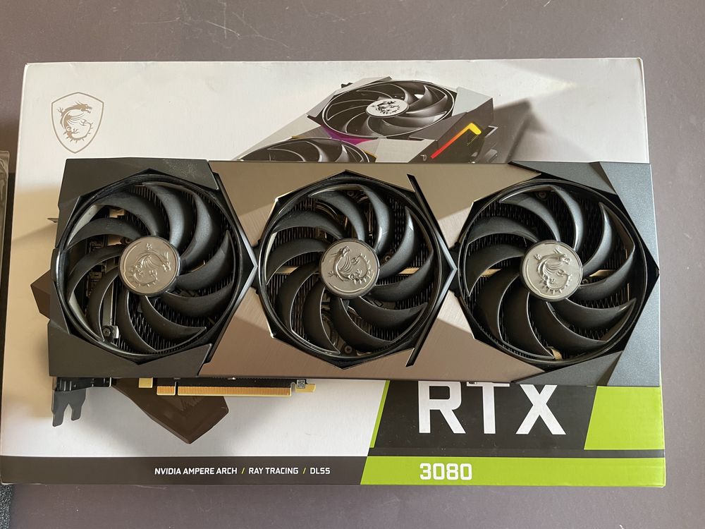 Видеокарта MSI RTX 3080 SUPRIM X 10Gb/GDDR6X/320bit