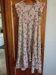 Vestido comprido assimétrico