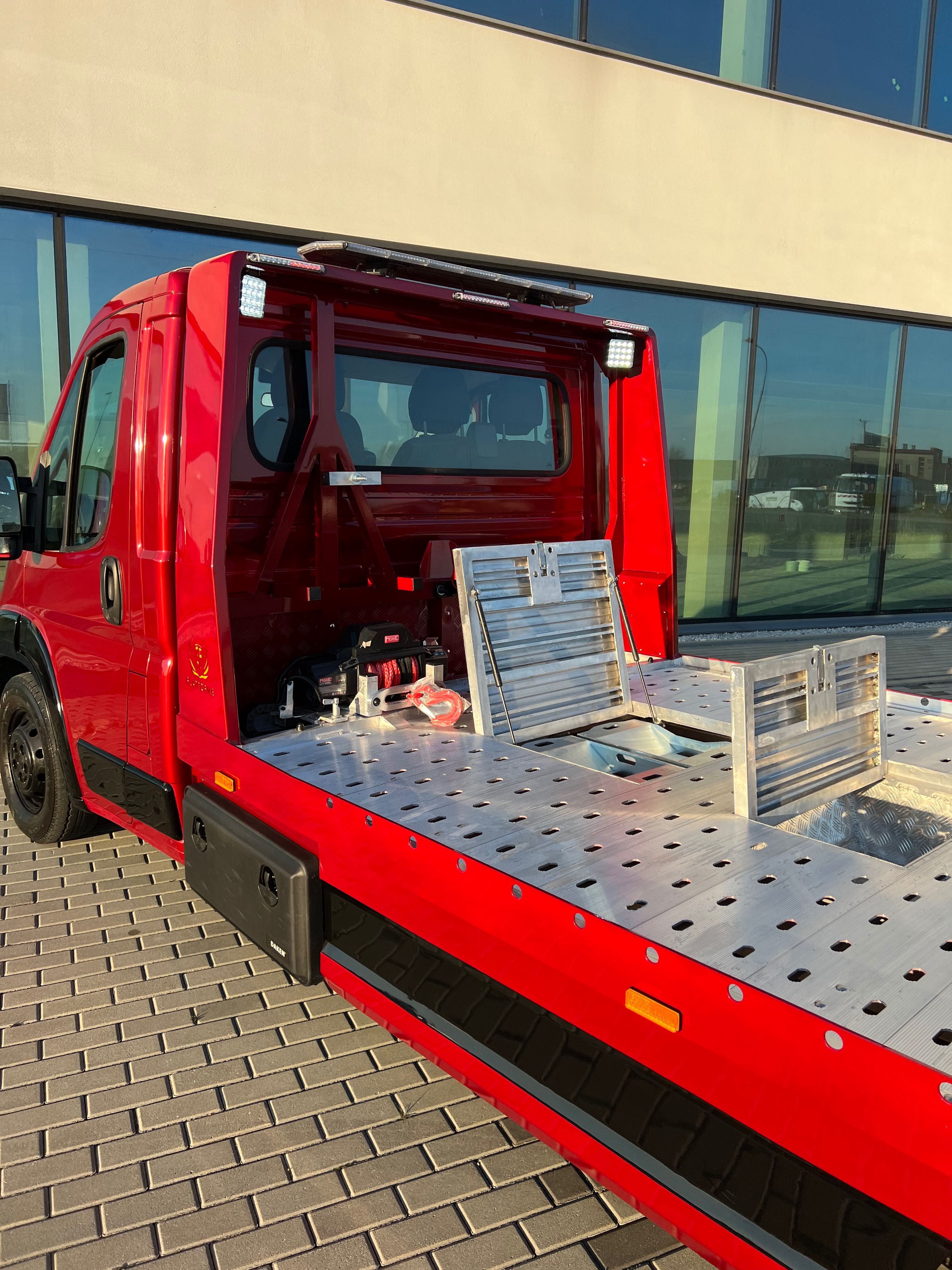 Najazd laweta zabudowa PRODUCENT autolaweta aluminiowa