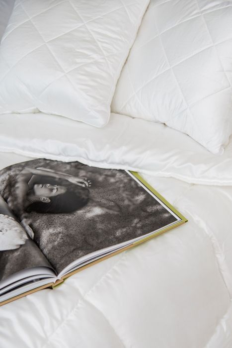 Kołdra AMZ LYOCELL całoroczna antyalergiczna 220x240cm Szampański