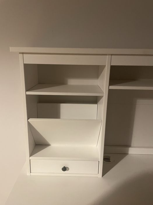 Biurko z nadstawką Hemnes Ikea