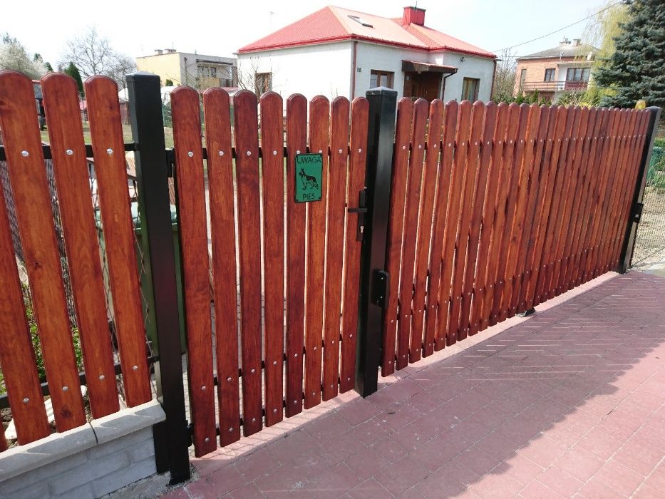 Drewniane SZTACHETY olchowe szlifowane