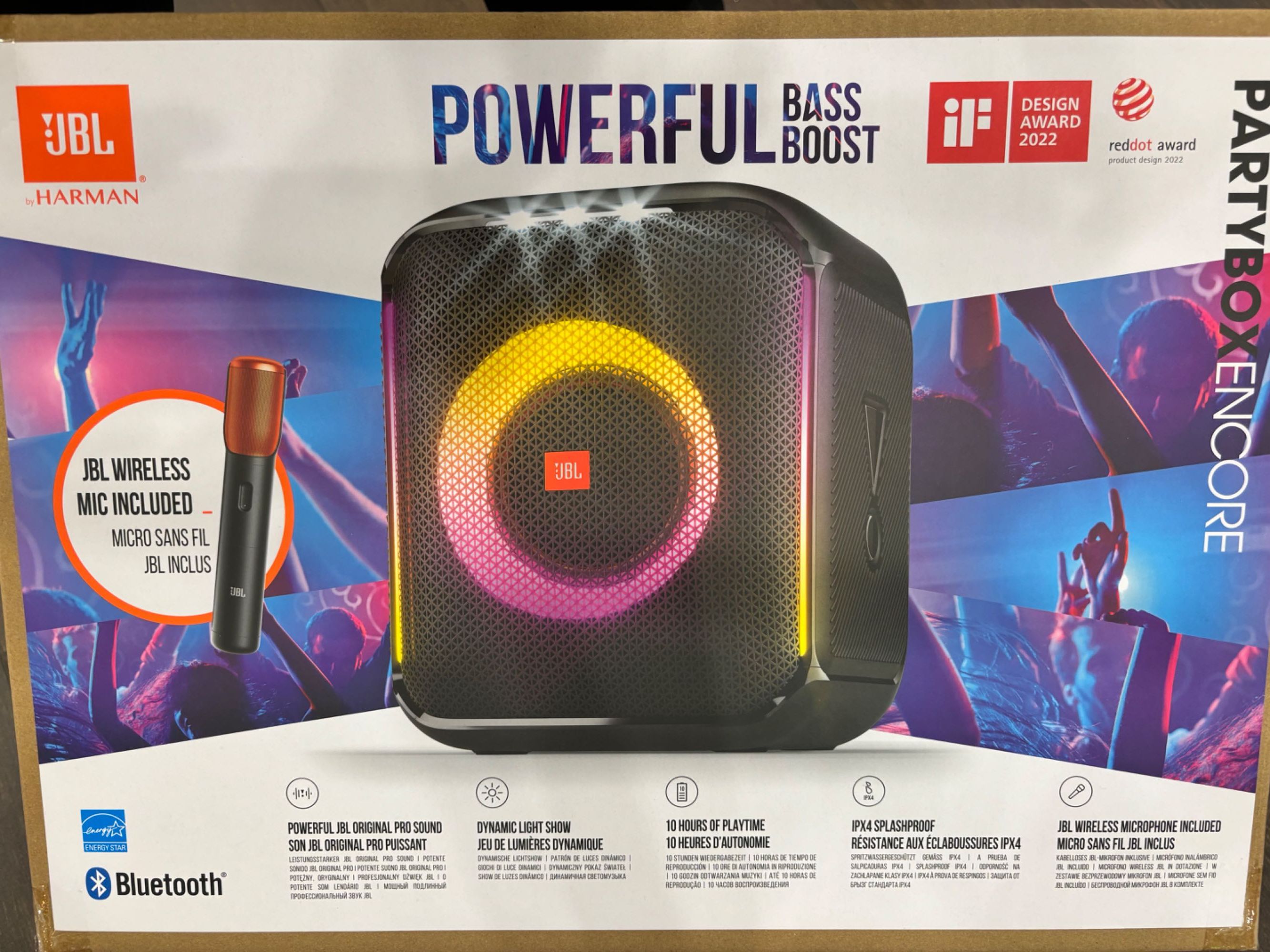 Портативная колонка JBL Partybox Encore