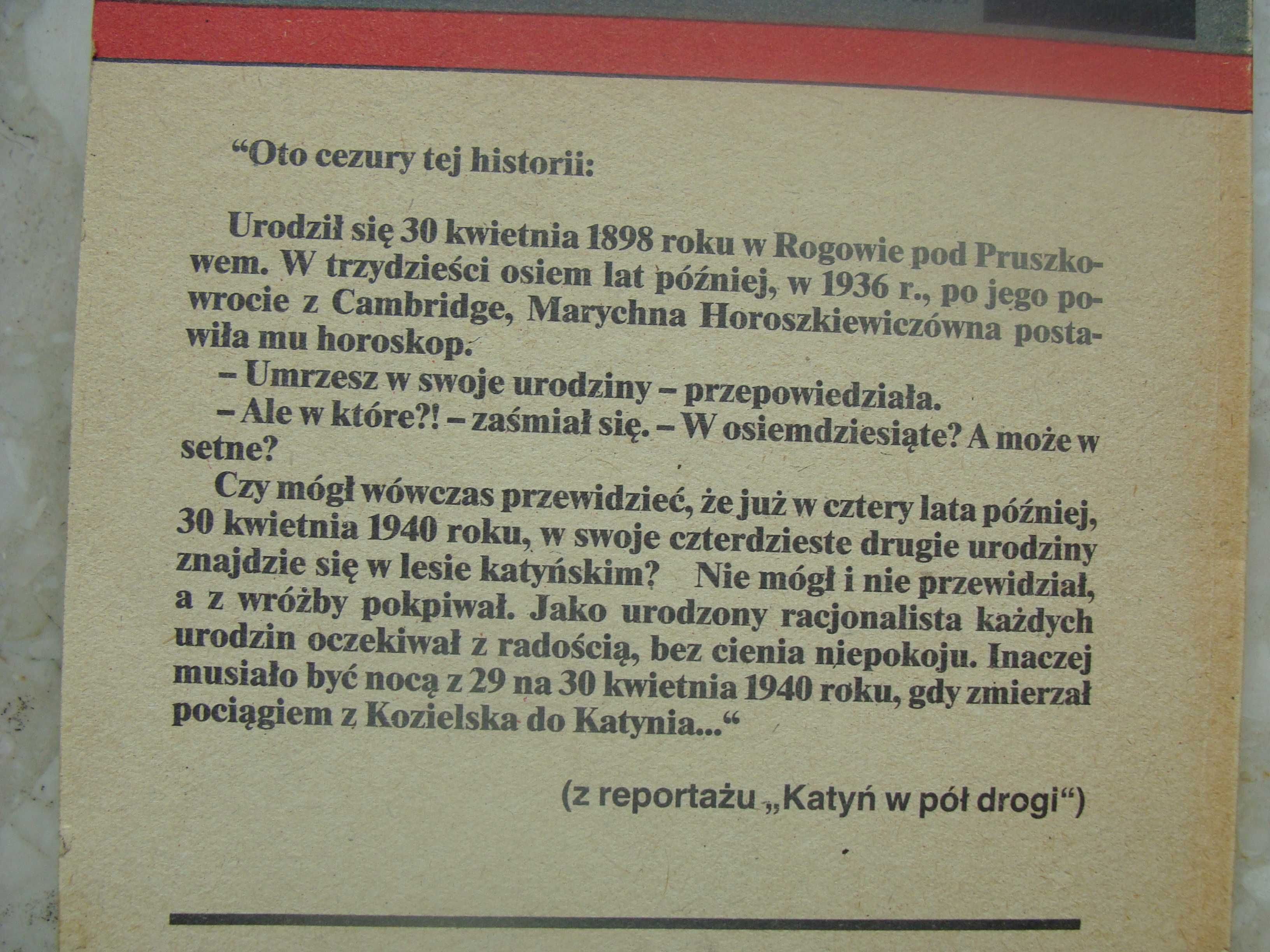 Katyń w pół drogi - Piotr Gabryel