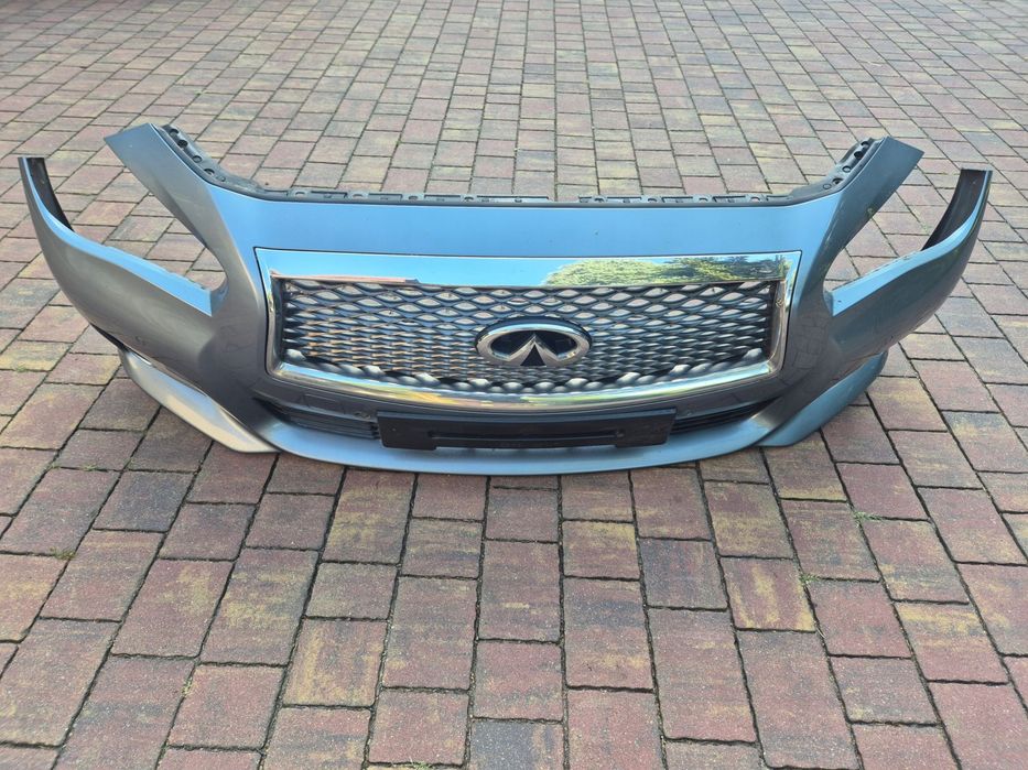 zderzak przod przedni kamera kompletny infiniti q50