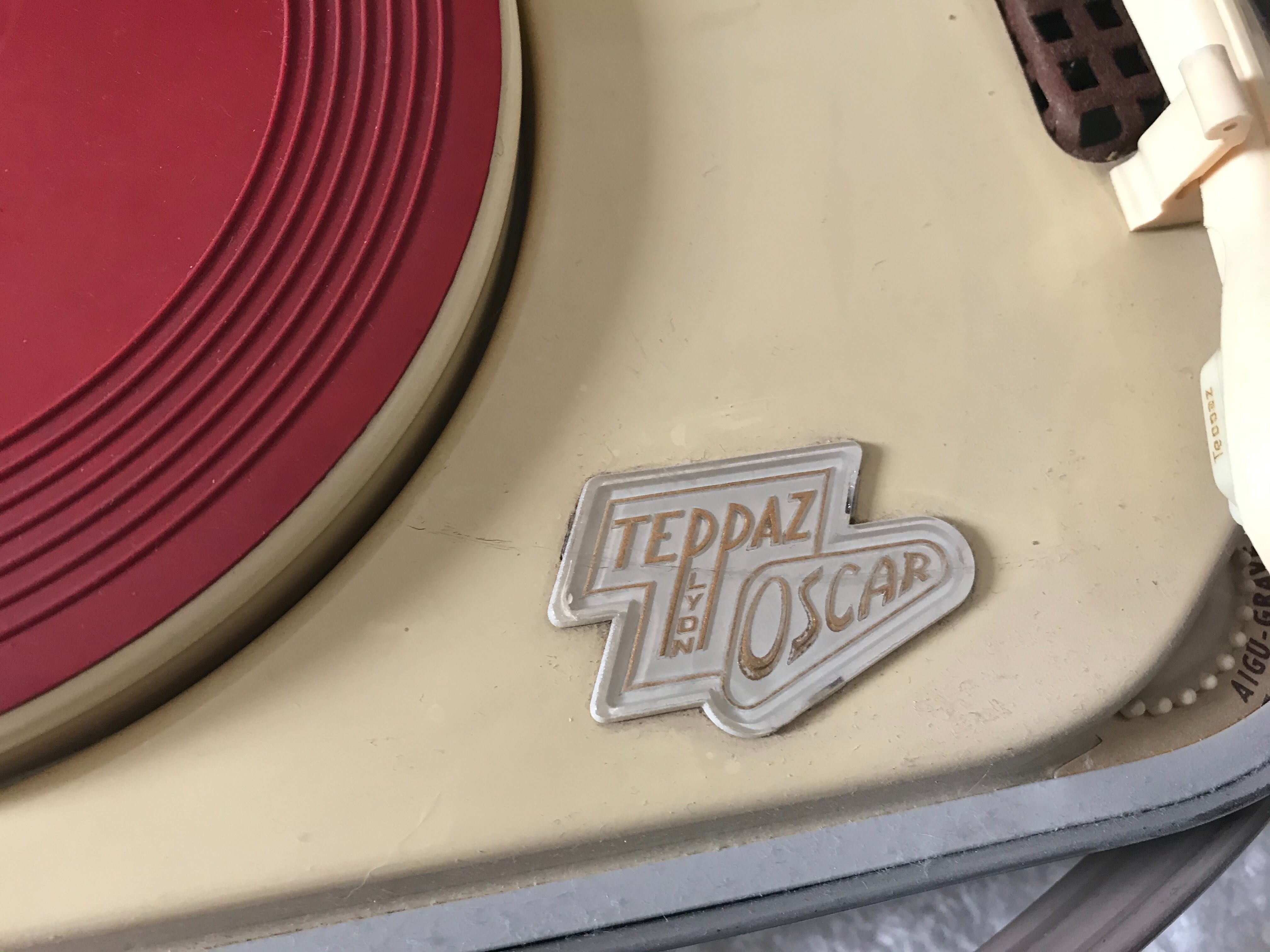 Przenośny gramofon TEPPAZ OSCAR Lyon