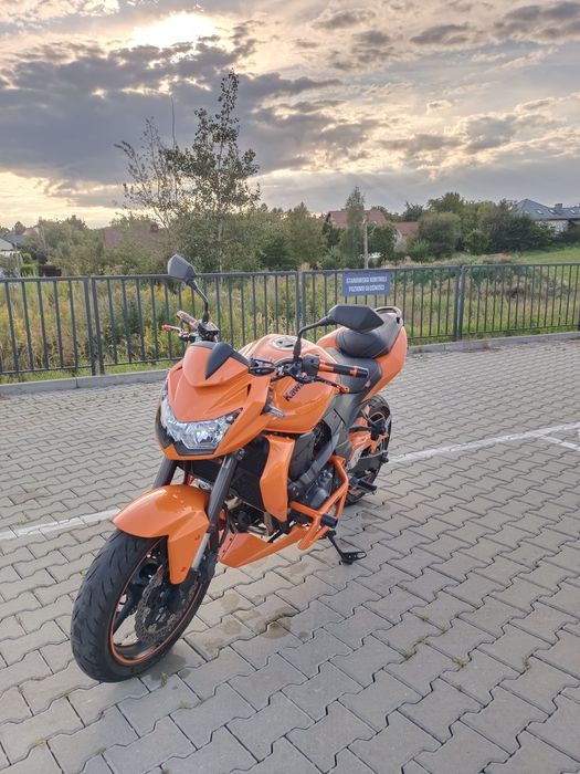Kawasaki Z750 po serwisie, nowy lakier, dodatki