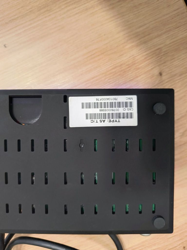 Tuner Amiko A5 T2/CABLE 4K DVB-T2