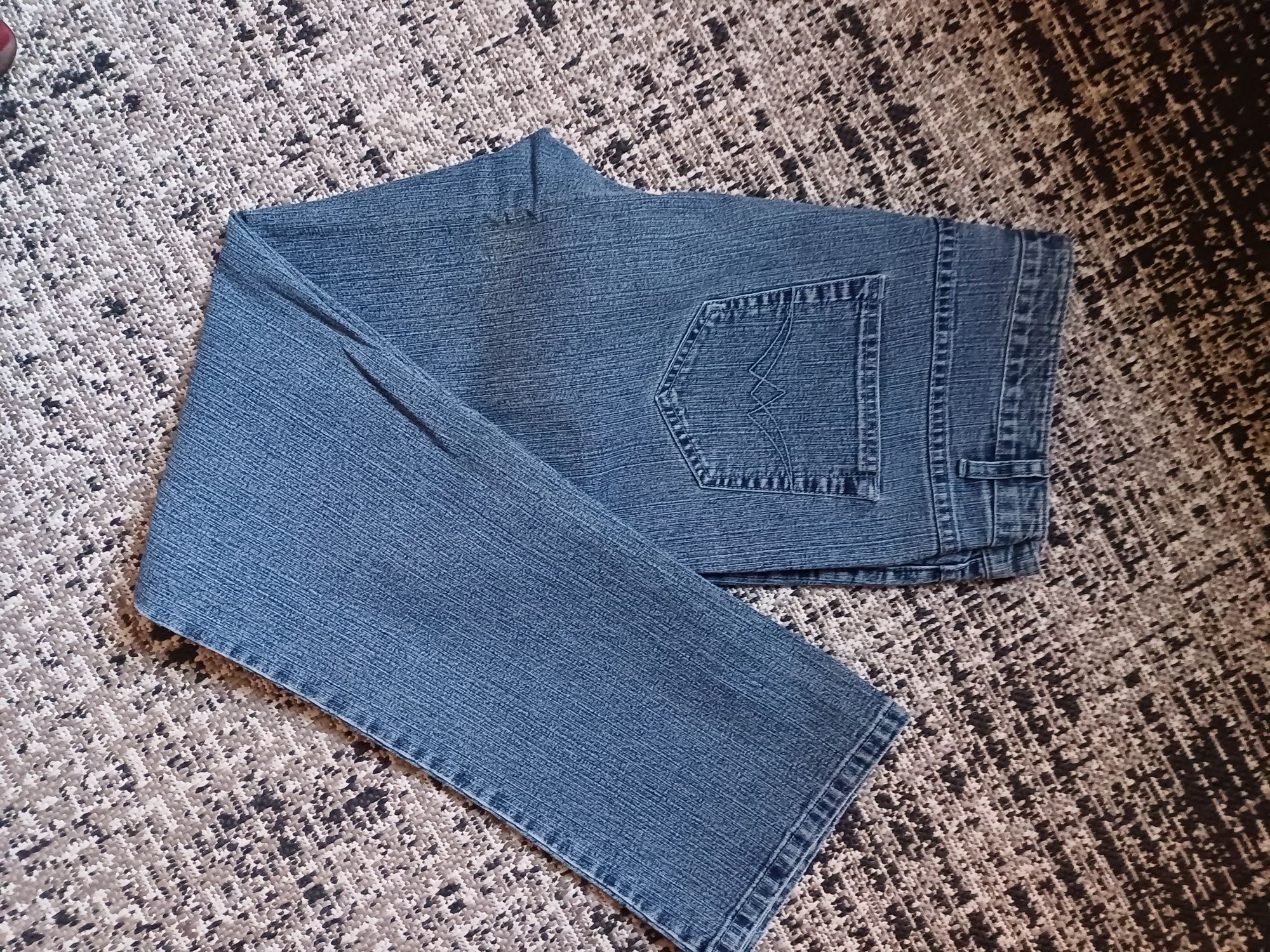 Spodnie męskie jeans dżinsowe Re&X L klasyczne