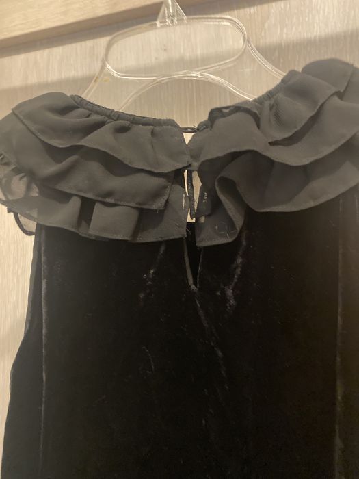 Czarna elegancka sukienka Wednesday roz. 128