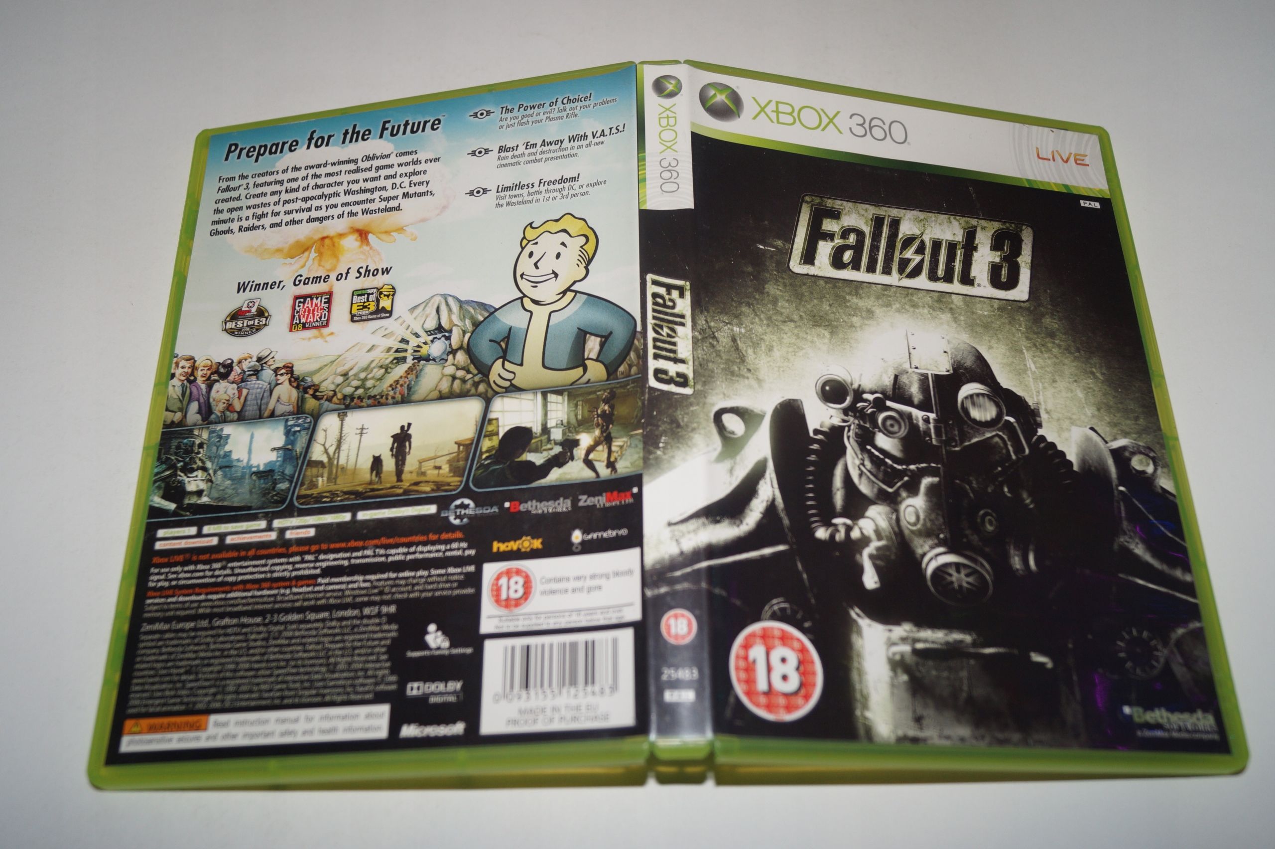 Fallout 3 Microsoft Xbox 360