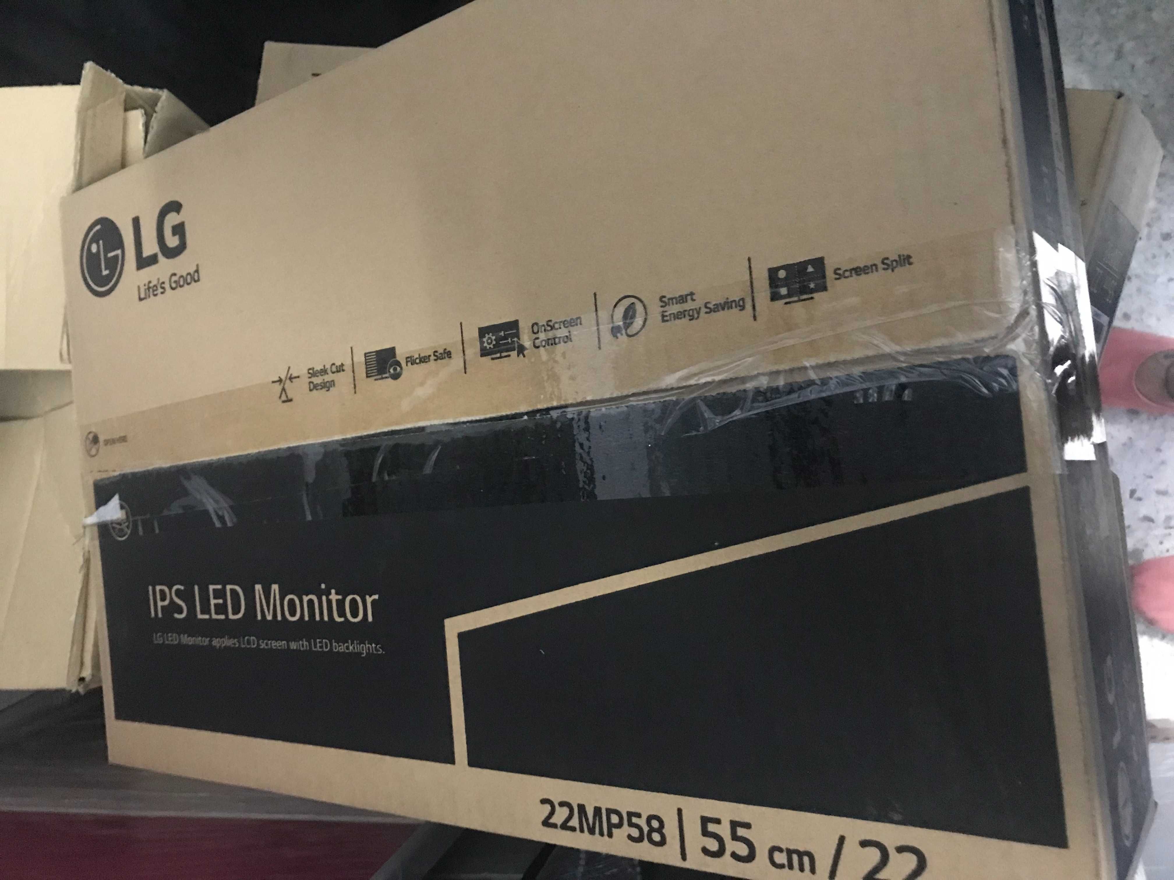 IPS LED Monitor LG 22MP58 55CM