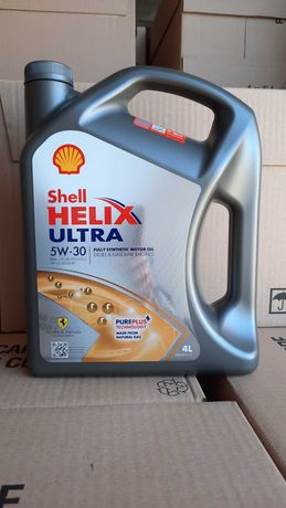 Масло моторное синтетическое Шелл Shell Helix Ultra 5W-30 (4 литра).