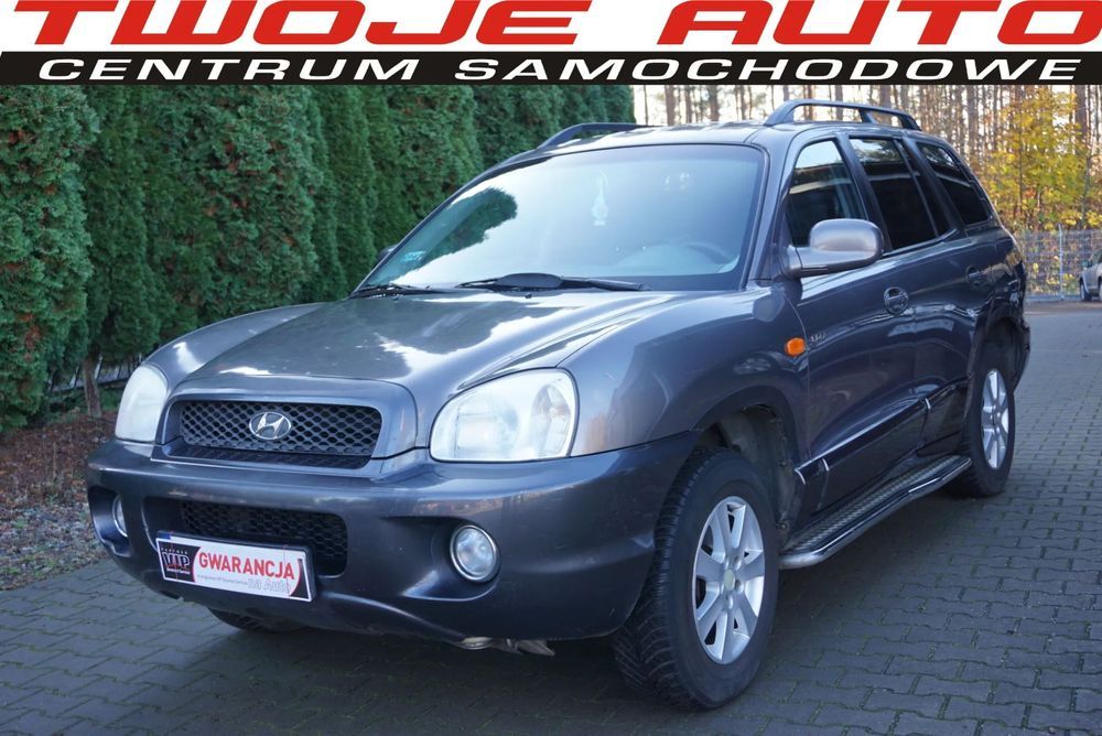 Hyundai Santa Fe GWARANCJA 2.0CRDi 113PS Klimatronik SPRAWDŹ Budzyń Zamiana