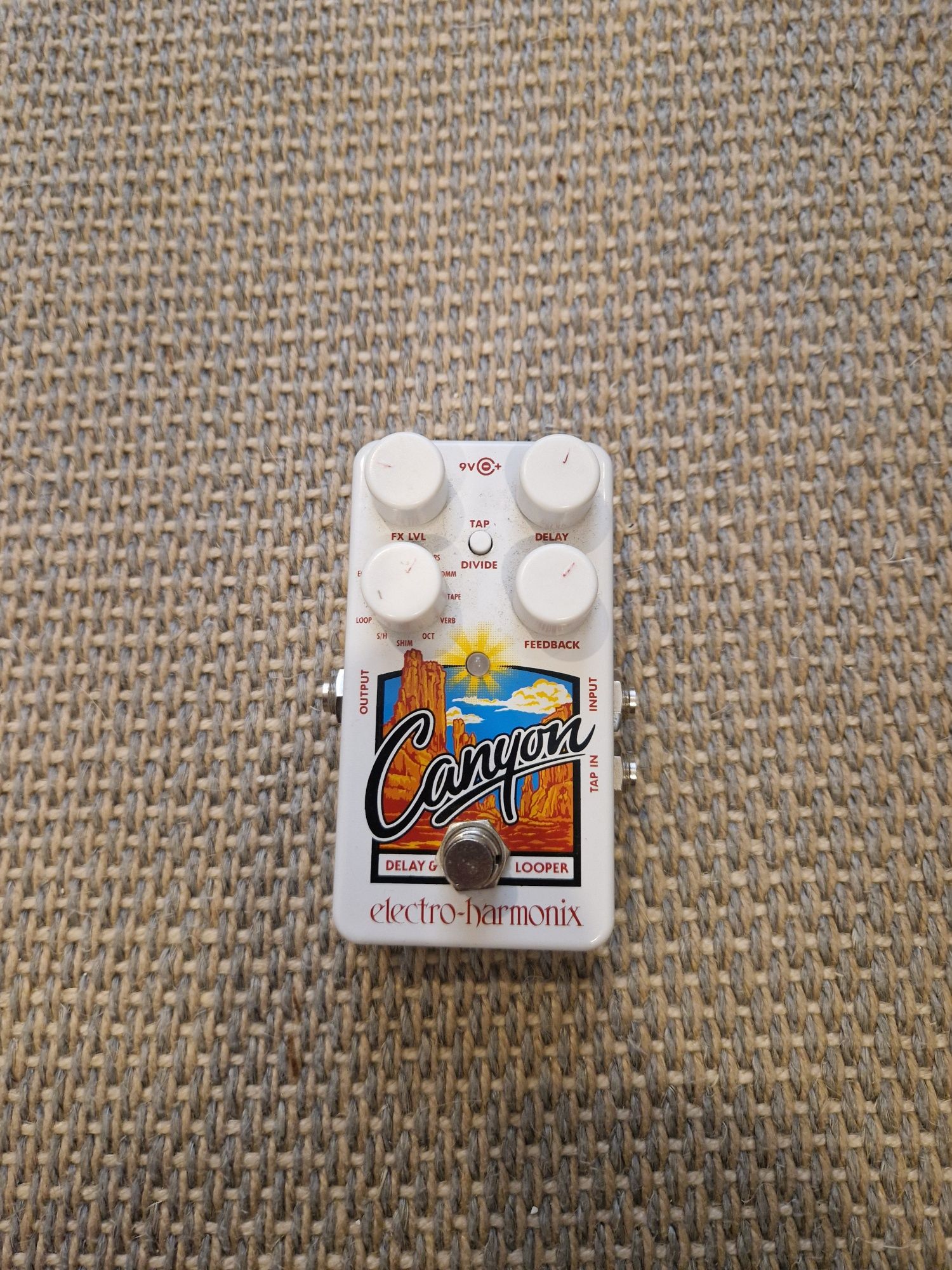 Pedal Electro-Harmonix EHX Canyon Delay & Looper