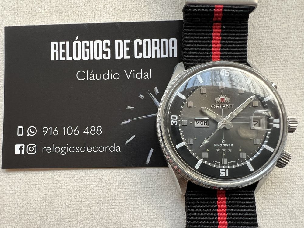 Relógio Orient King Diver 3 estrelas