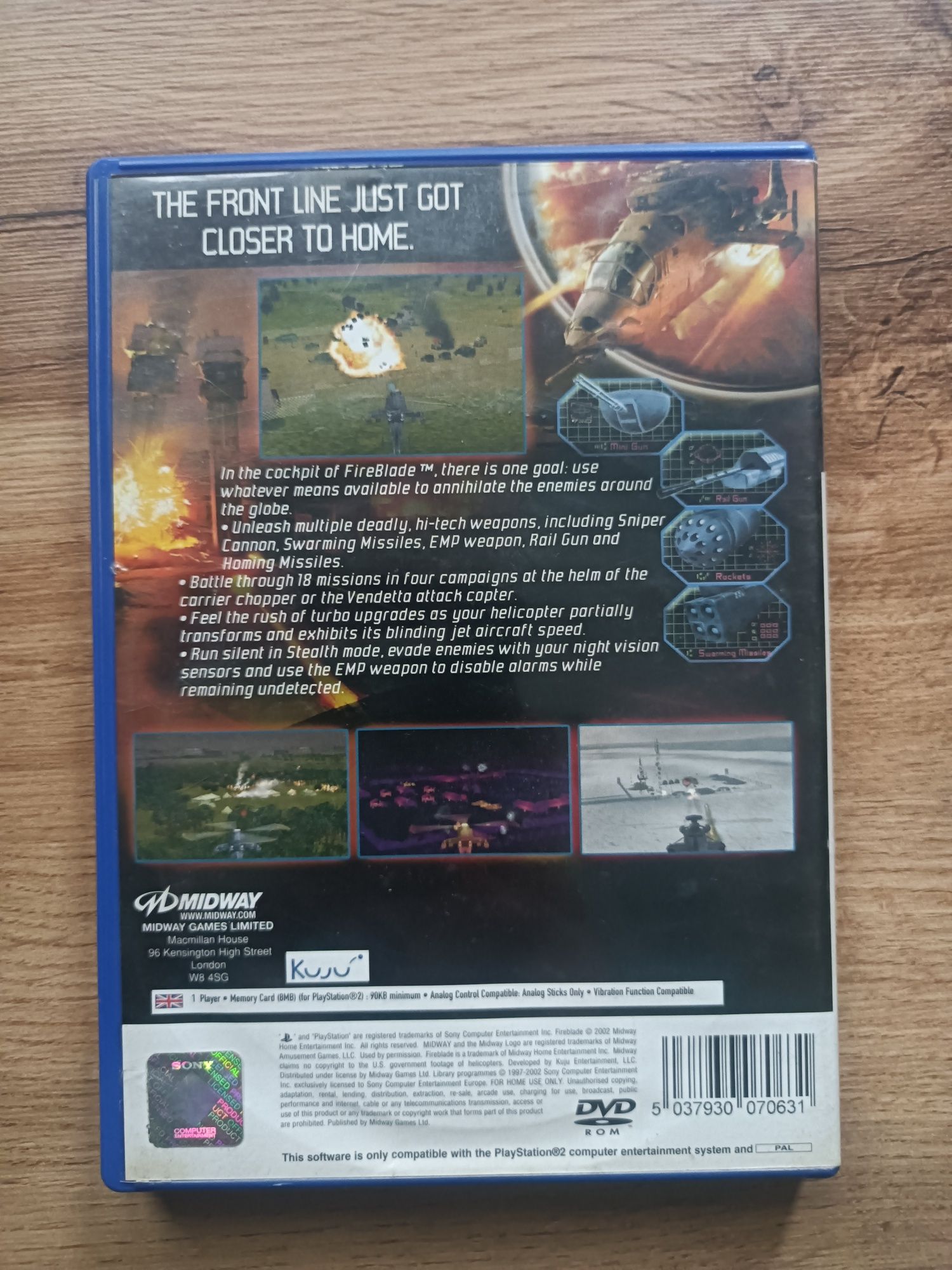 Fireblade na PS2