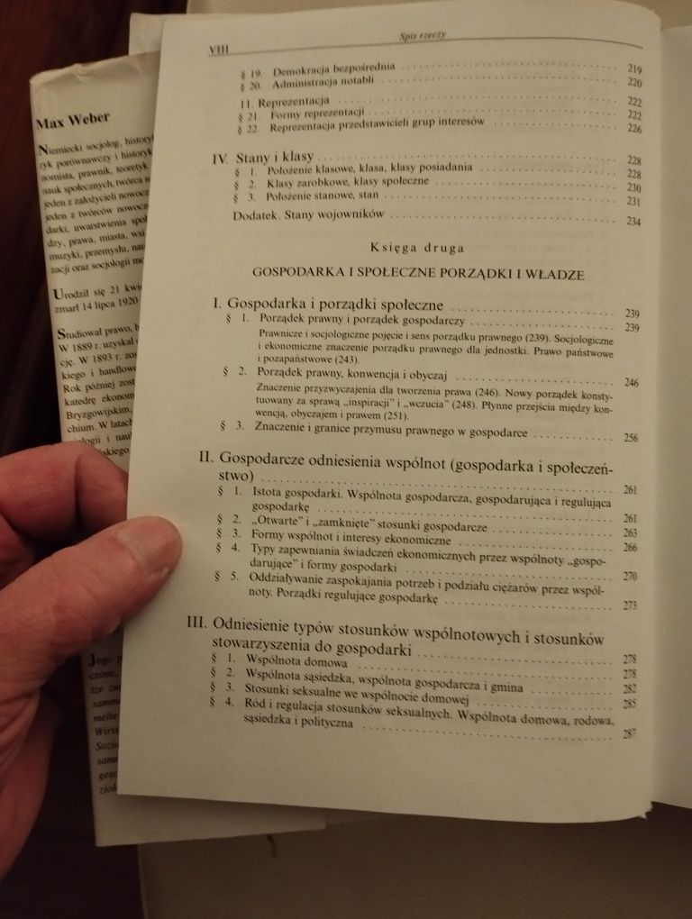 Weber Gospodarka i społeczeństwo