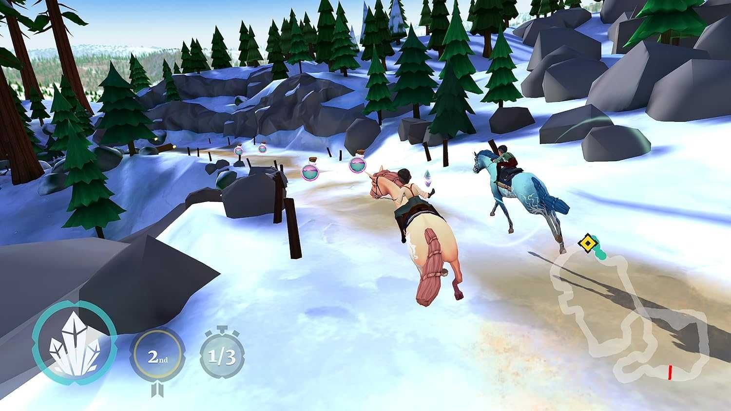 Wildshade: Unicorn Champions PS4 PS5 - wyścigi konne gra dla dzieci PL